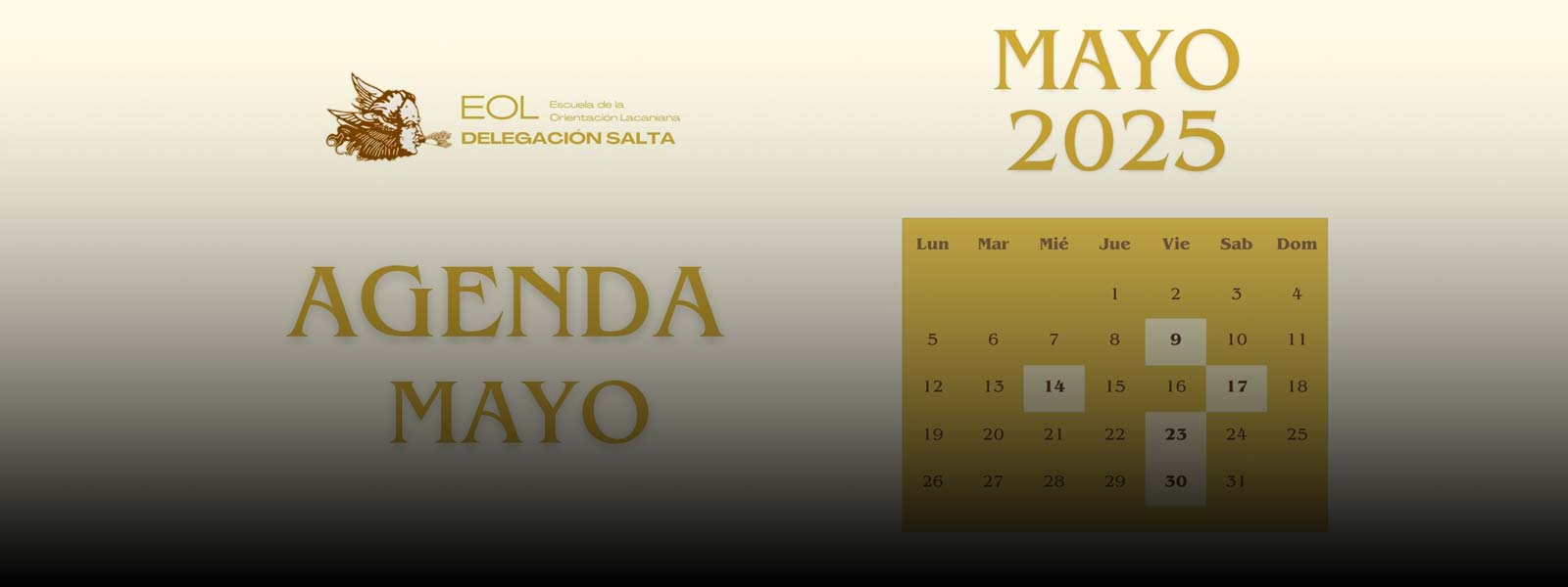 Agenda Mayo Agenda Mayo