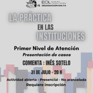 La práctica en las instituciones