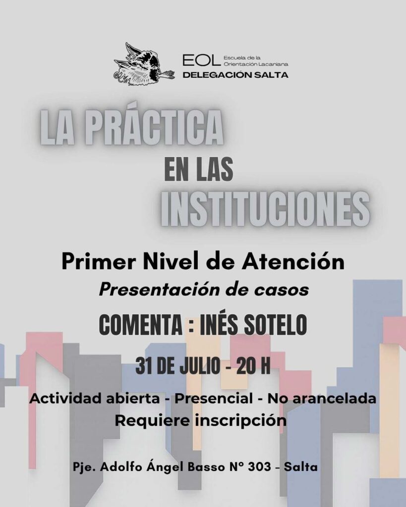 La práctica en las instituciones