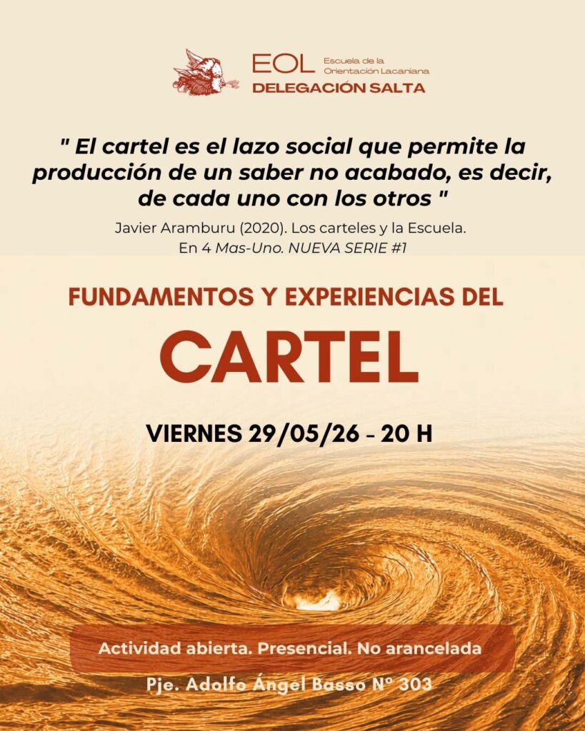 Fundamentos y experiencias del Cartel