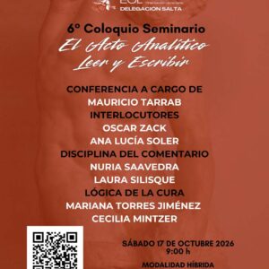 Sexto Coloquio Seminario