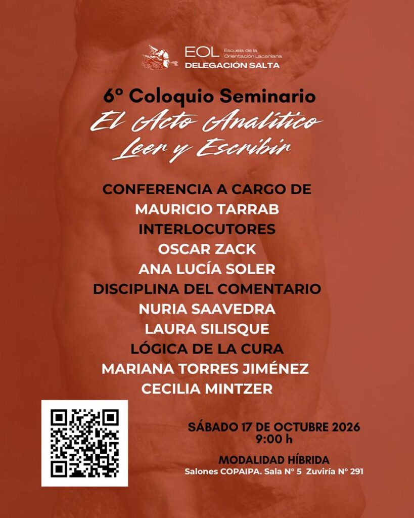 Sexto Coloquio Seminario